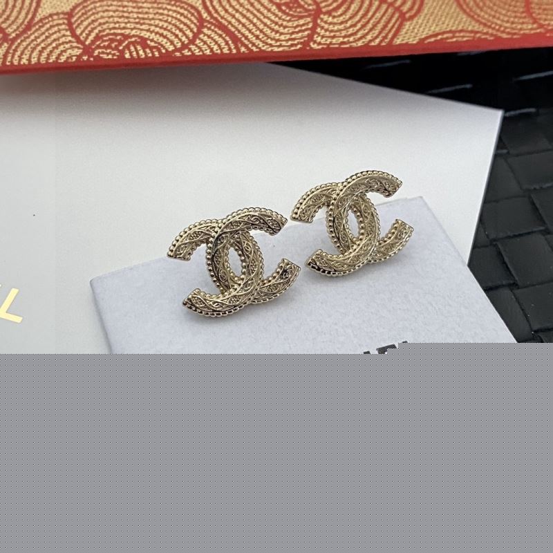Ch*el earrings